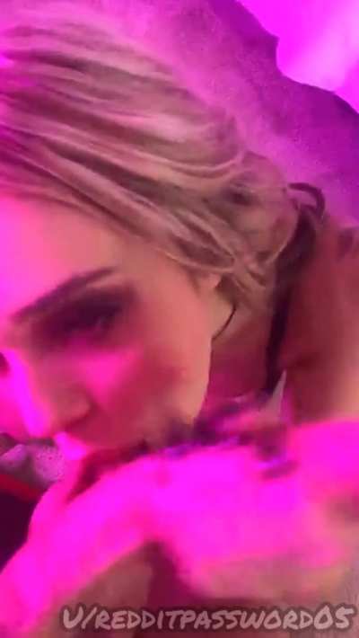 Kali Roses Deepthroating 10 Inch Cock And Swallowing