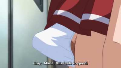 Train Thighjob [Kanojo x Kanojo x Kanojo]