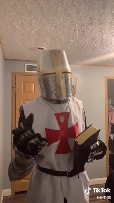This calls for a crusade