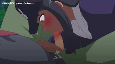Nagatoro Giving A Blowjob In The Forest