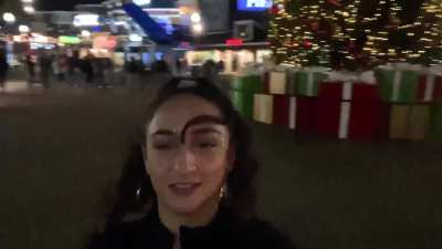 Cumwalk at Pier 39 was a little nervous, but I think I did OK lol