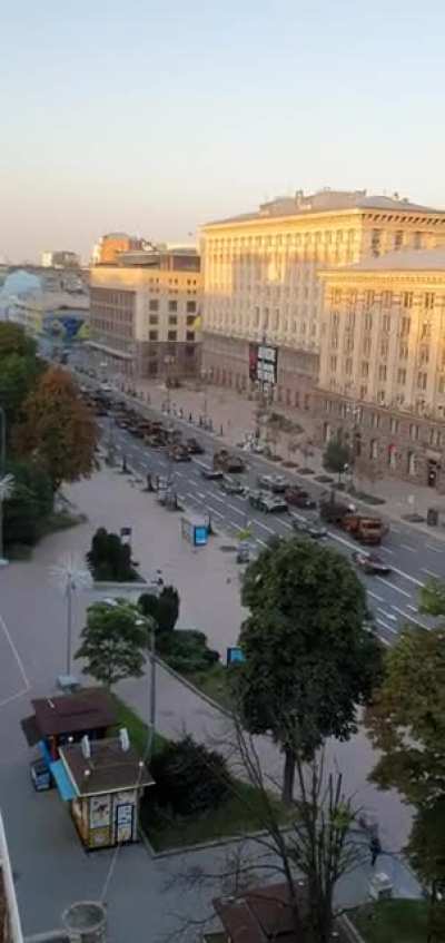 Good morning from Kyiv on Independence Day of Ukraine