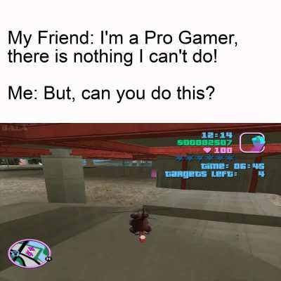 Only me and a few others failed this mission. Rest of the world completed this when they were 5 years old, blindfolded. Even your guinea pig can do it. Yes.