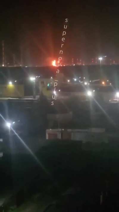 Russian civilians record the attack and the fires at the Kirish Oil Refinery in the Leningrad Oblast. This facility produces petroleum products, including gasoline, diesel, and aviation fuel, mostly for the Russian Armed Forces.