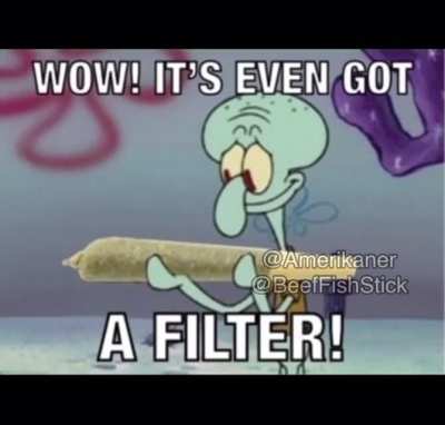 Squidward a REALLY wants a joint