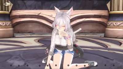 Hmm... So I didn't know until now that I was given such an OP kitty for free