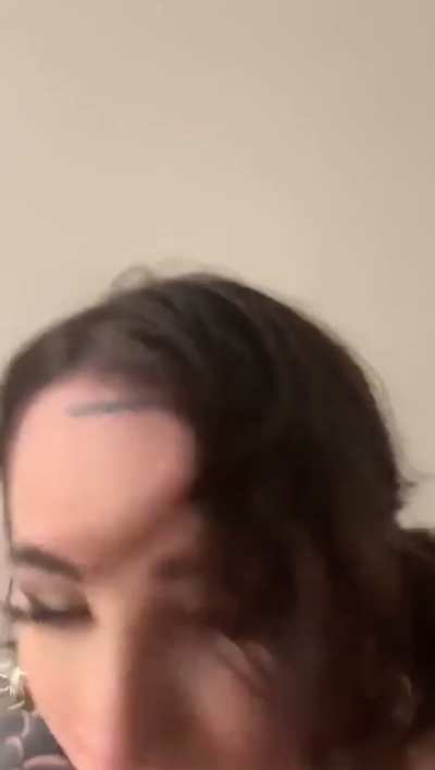 Slap and facefuck