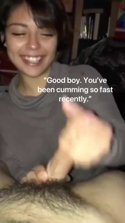 You were sent an old video of your girlfriend. You can’t stop fucking thinking about it.