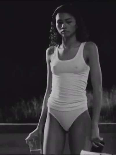 Zendaya in her underwear