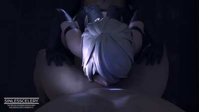 A2 Sucks And Rides (Sinl<wbr>essCe<wbr>lery) [Nier Automata]