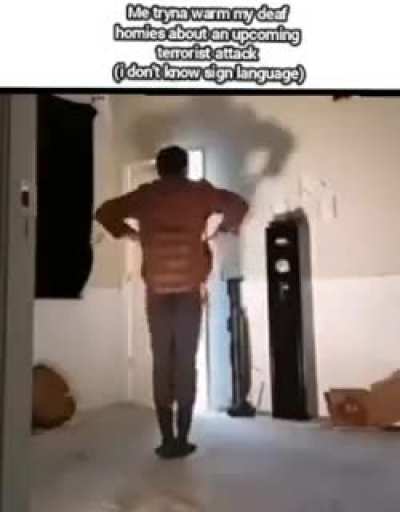 He tried
