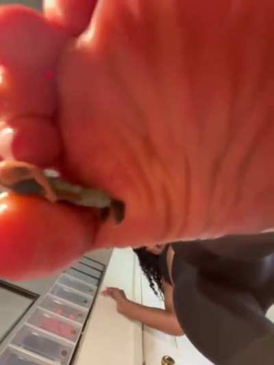 She was posting short vids when she was here