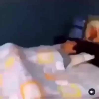 He’s just playing with his.....