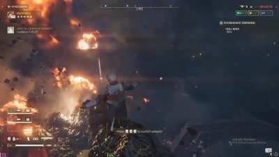 Least cinematic Helldivers moment