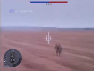 IDF Namer APC rans over an Hamas militant, same day that hamas entered israel, 7/10/23, somewhere near the gaza border
