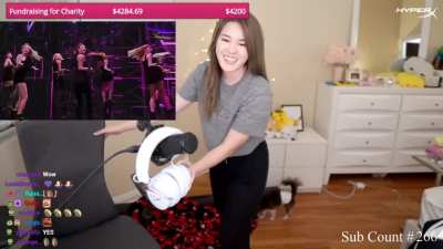 Doing squats