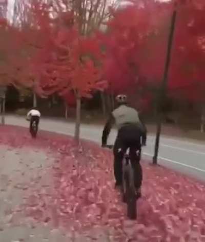 Enjoying the rhythm