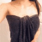 Post shower reveal of what’s under my towel [F]