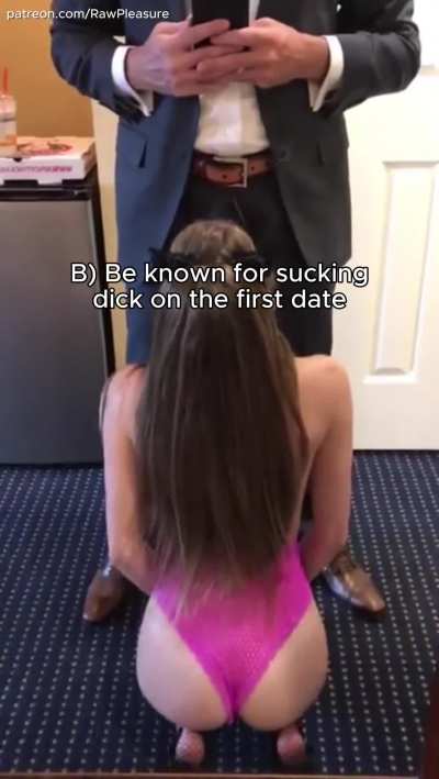 If you were a girl what would you be know for?