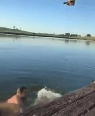 HMB while I feed the fishes