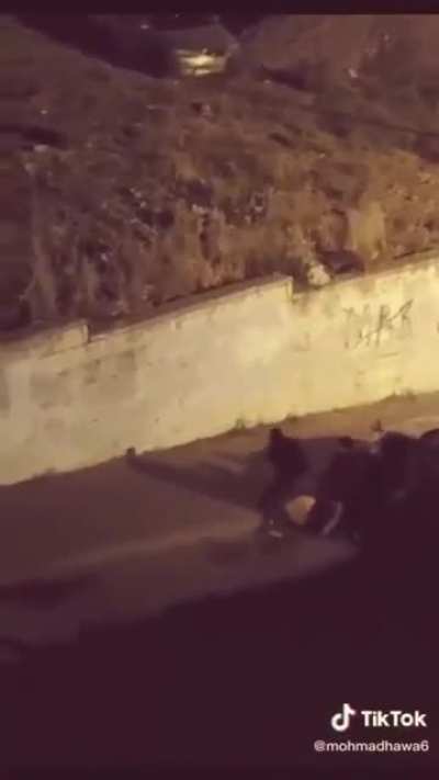 Israeli forces brutally assault a medic in the Al-Suwana, Jerusalem