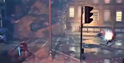I don't know why but this song fits. It would be interesting to play with that song in the background
