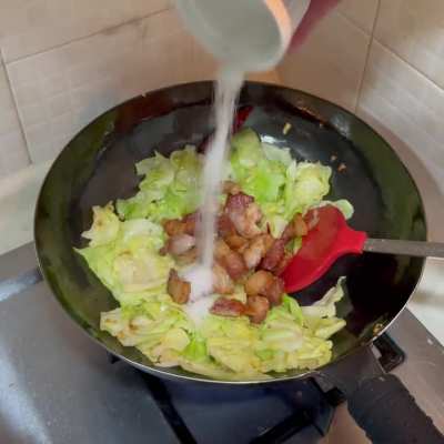 One of My Fave Dishes Using a Wok - Hand Shredded Cabbage