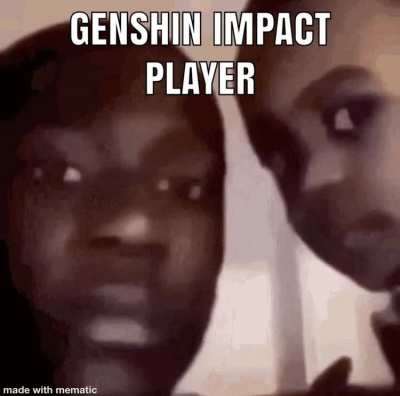 Genshin Impact player