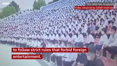 Rare footage shows North Korea publicly sentencing two teenage boys to 12 years of hard labour for watching K-dramas