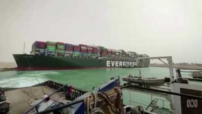 This ship's stuck, outta my way son