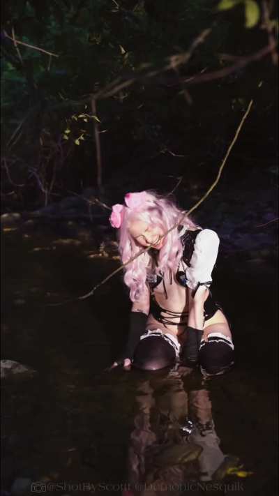 Would you breed your silly puppygirl right here in the creek?