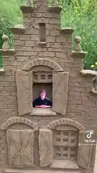 This Dutch ww2 house made of sand
