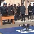Delivery drone test flight