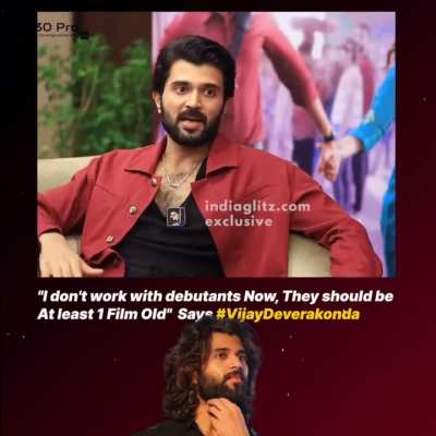 Vijay Deverakonda Doesn't Work With Debutants Now. Btw His Hit To Flop Ratio Is 1:11.