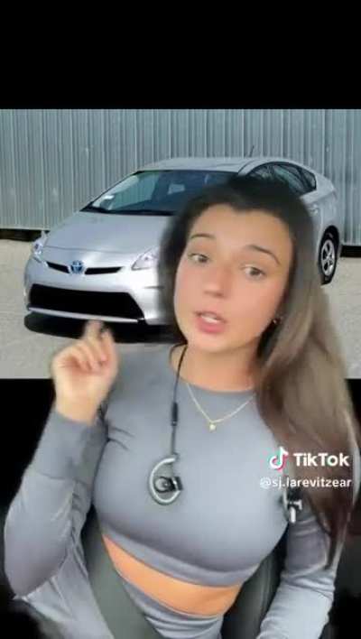 Entitled woman insults men for having regular cars