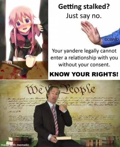 I have rights
