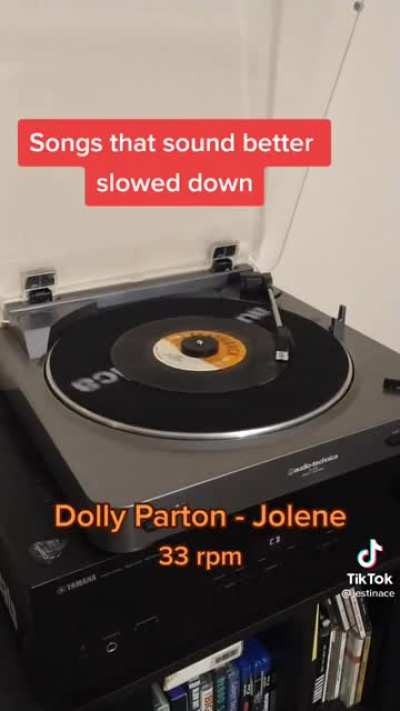 Jolene sounds great slowed down