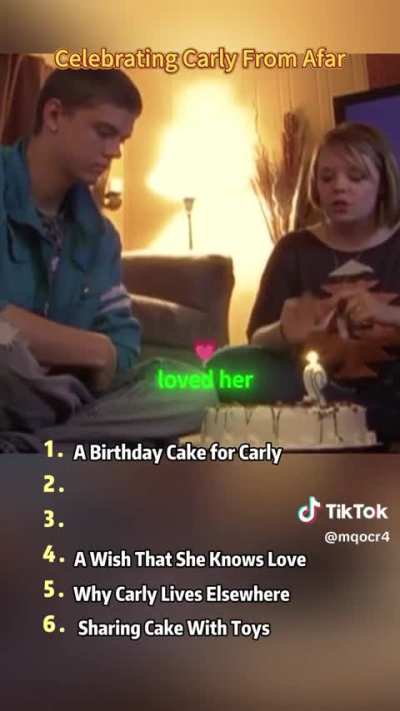 Nova not understanding about having a birthday cake for Carly.