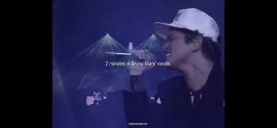 Bruno's vocals