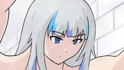 Gura Takes a Shower