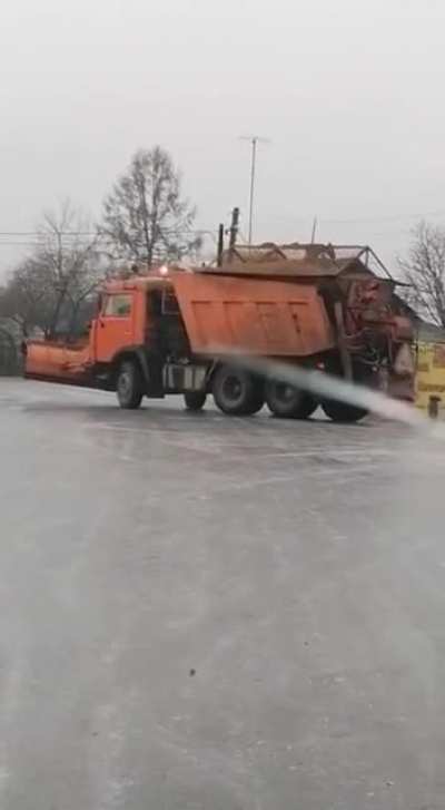 Зима, лёд, Камаз...