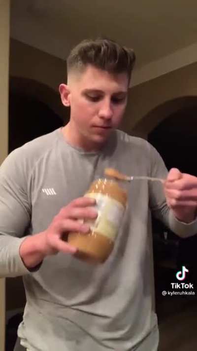 Don’t eat peanut butter if your allergic or your cheeks might swell