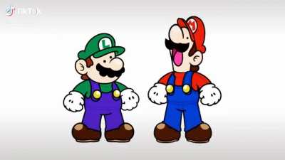Its a me mario! And a luigi!