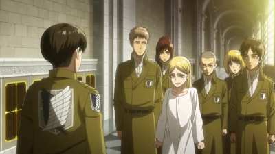 Levi’s smile (Attack on Titan Season 3)
