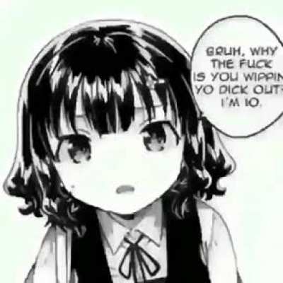 bruh the fuck is you whipping yo dick out
