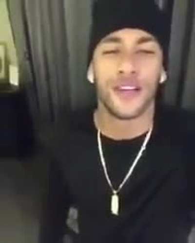 Neymar Cantando