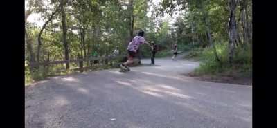 Stand up toeside