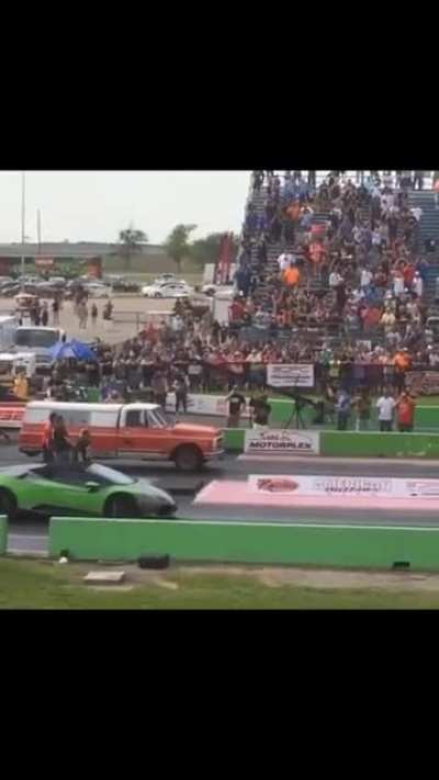 Now this just reminds me of the Cars cartoon. Lighting McQueen vs his buddy
