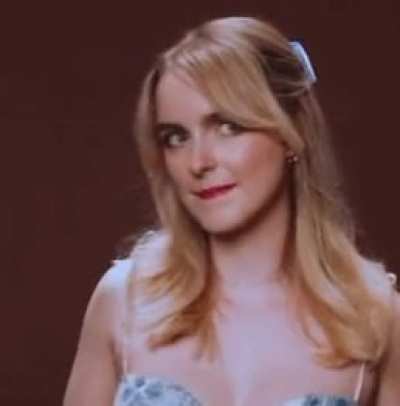 Mckenna blushing 