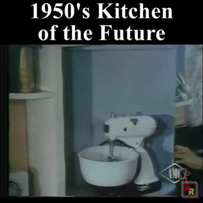 Kitchen of the future 1950s